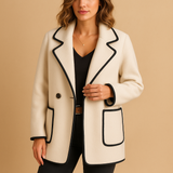Casual lined blazer for women.