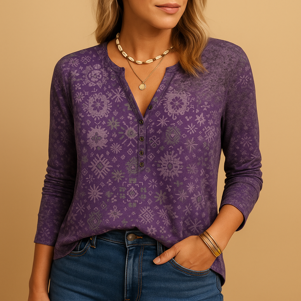 Comfortable summer blouse for women