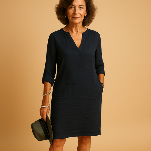 Light and elegant summer dress for women.