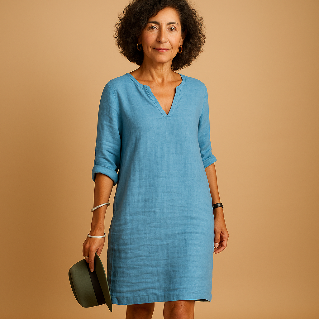 Light and elegant summer dress for women.