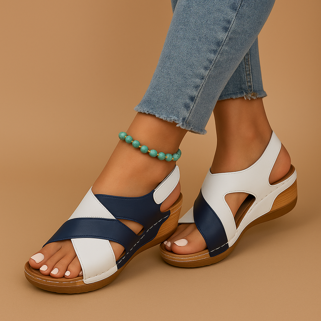 Breathable walking sandals for women.