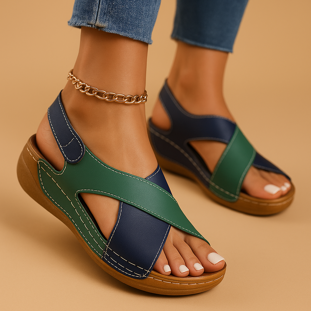 Breathable walking sandals for women.