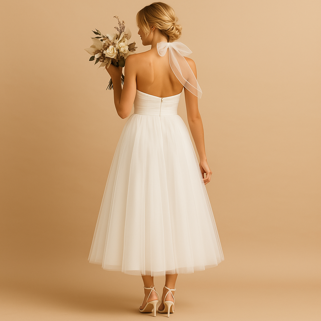 Chic elegant dress for women.
