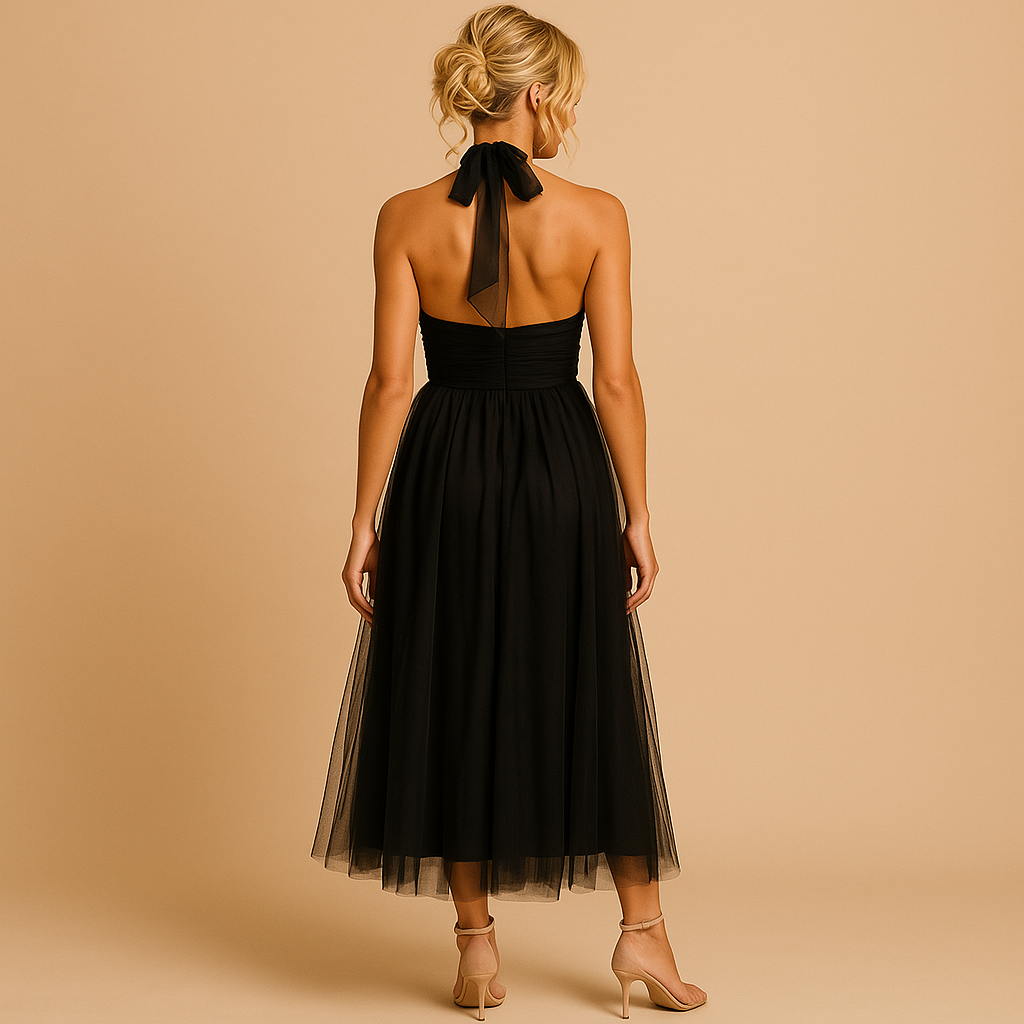 Chic elegant dress for women.
