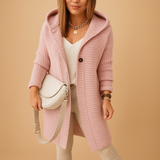 Comfortable open women's cardigan with a timeless fit.