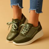 Comfortable casual shoes with a wide fit for women