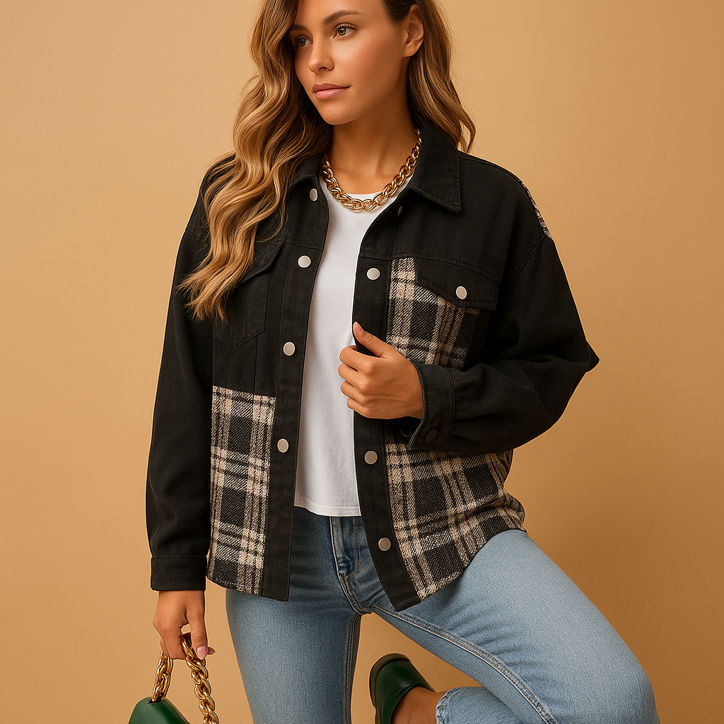 Comfortable women's jacket made from breathable fabric