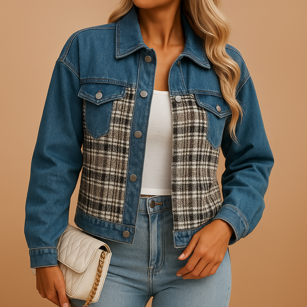 Comfortable women's jacket made from breathable fabric