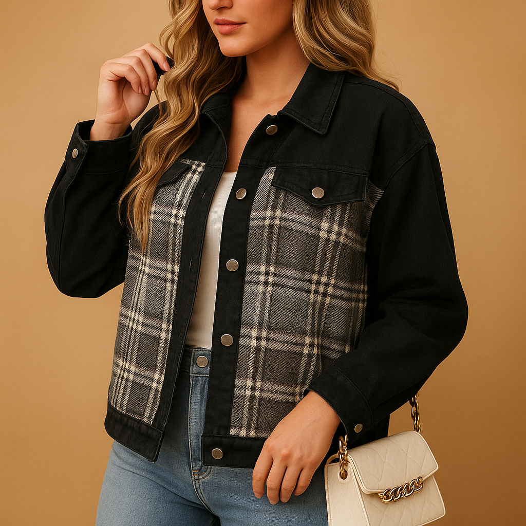 Comfortable women's jacket made from breathable fabric