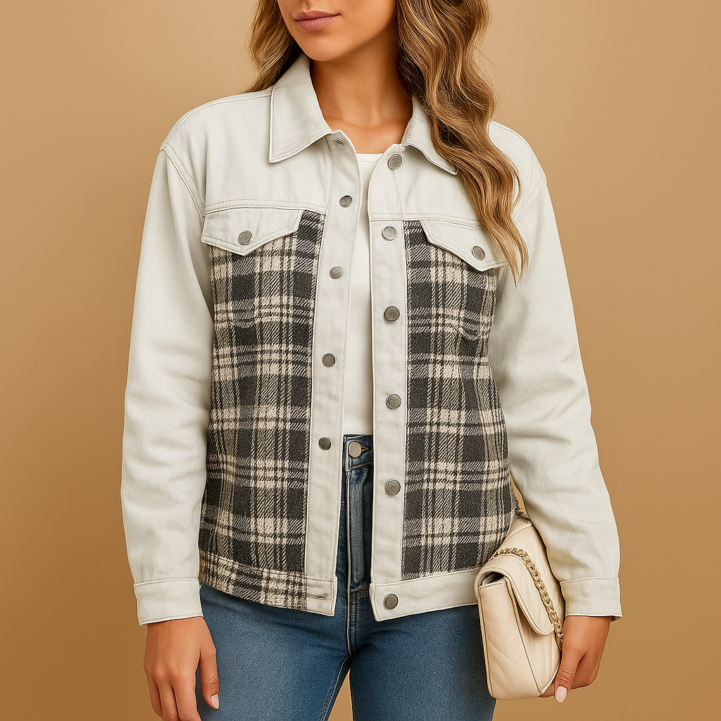 Comfortable women's jacket made from breathable fabric