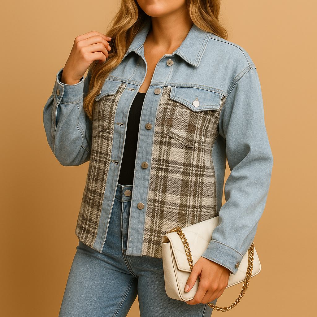 Comfortable women's jacket made from breathable fabric