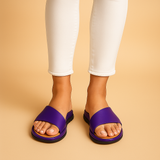Corrective sandals for women with comfortable support.