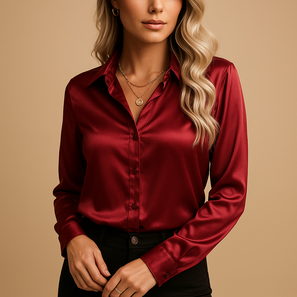 Elegant blouse with timeless design for women