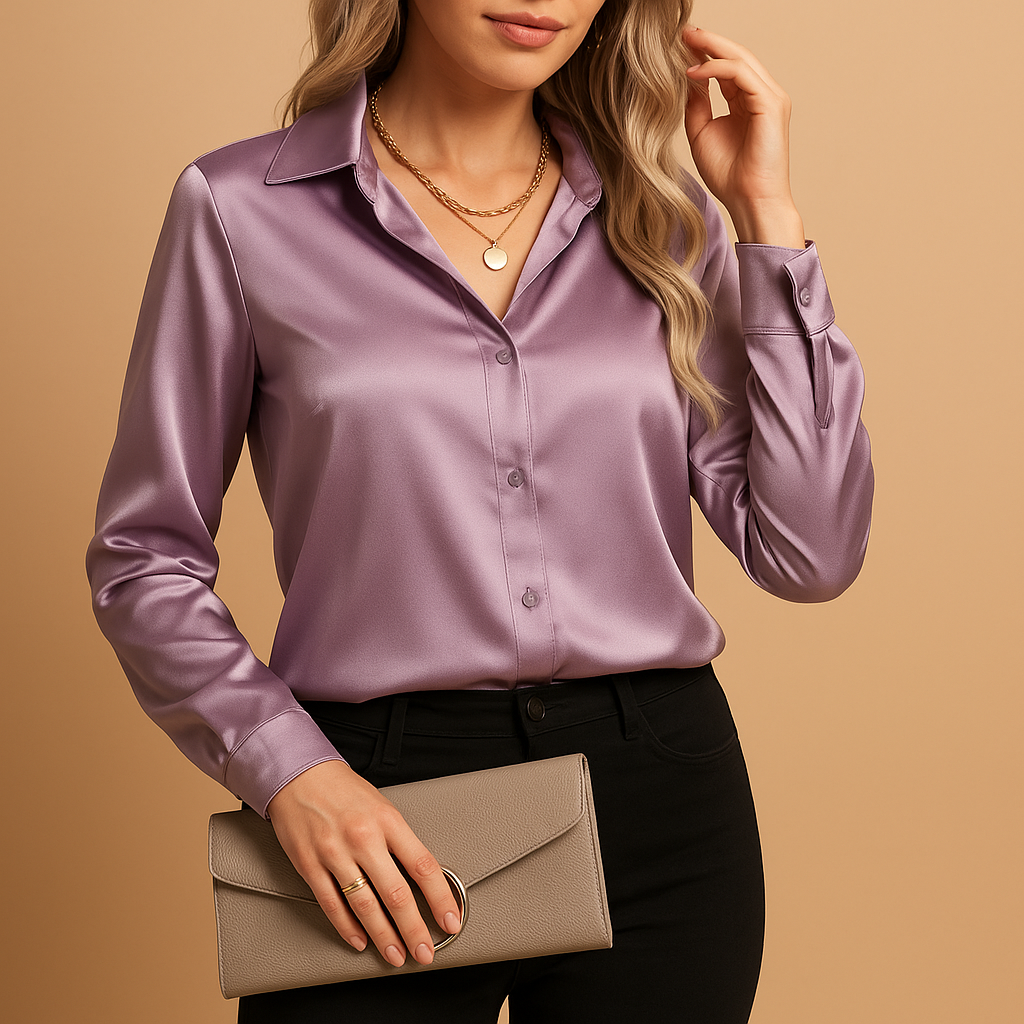 Elegant blouse with timeless design for women