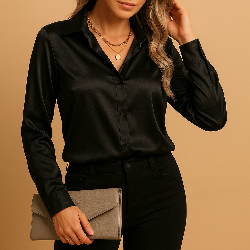 Elegant blouse with timeless design for women