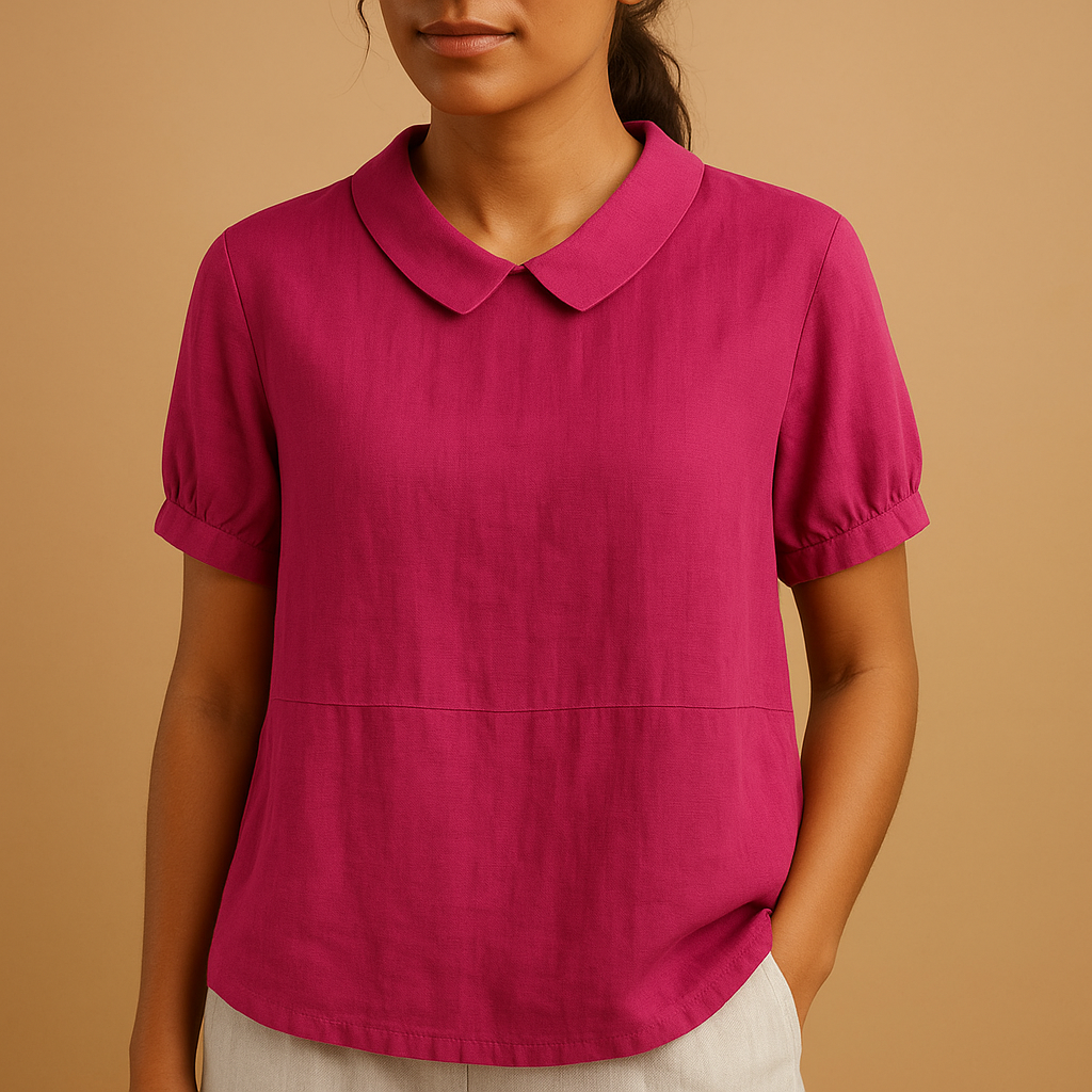 Elegant fitted blouse for women