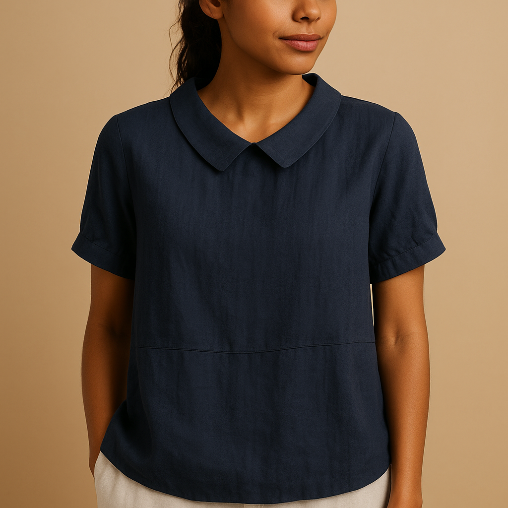Elegant fitted blouse for women