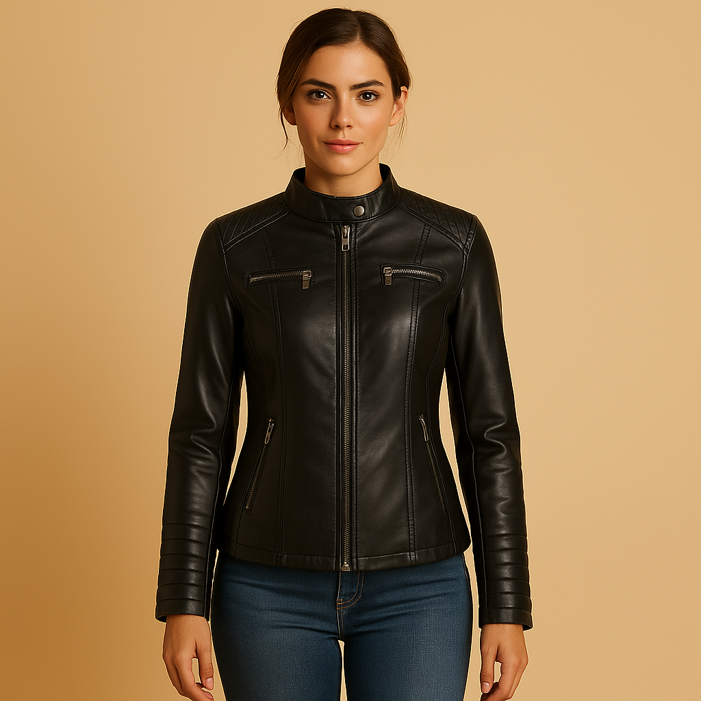 Elegant tailored coat for women