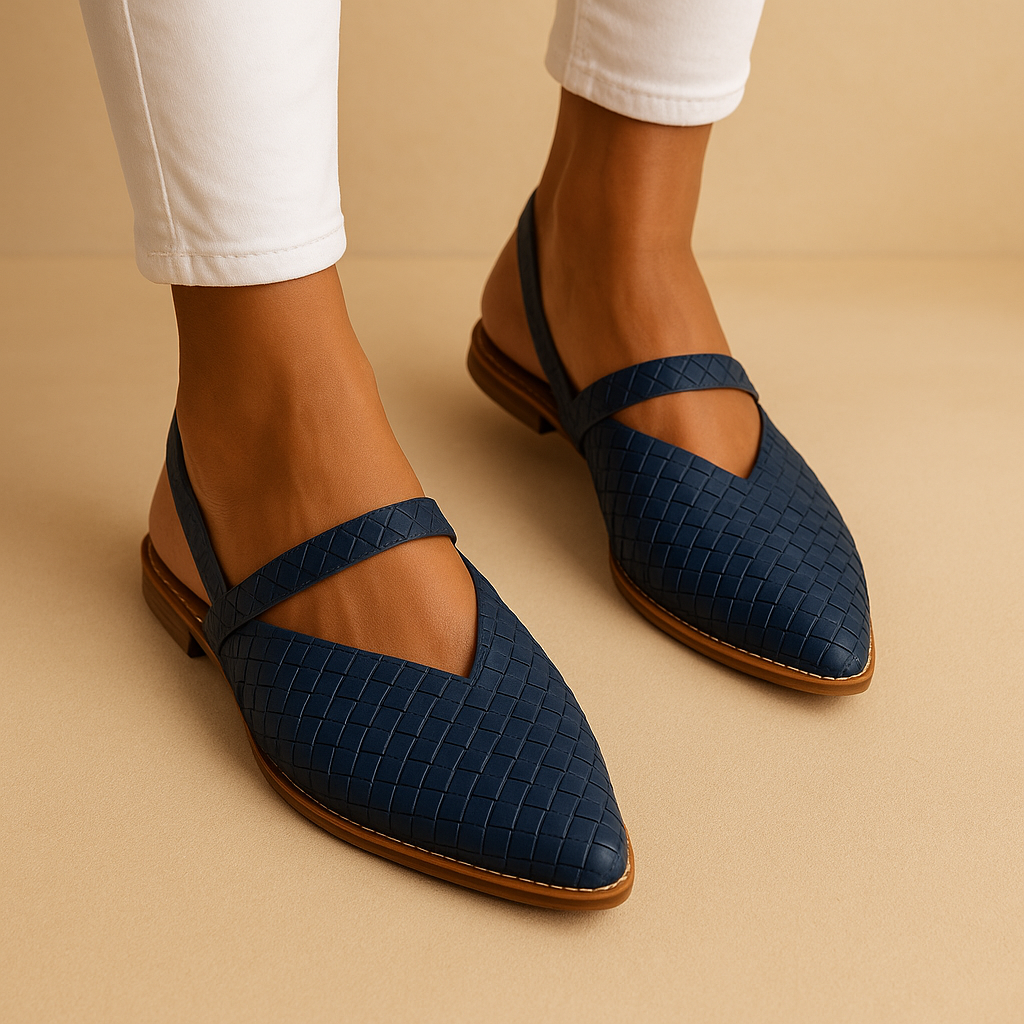 Elegant flip-flop sandals with soft soles for women.