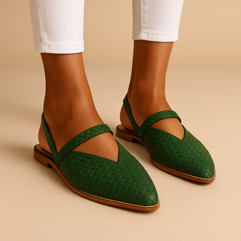 Elegant flip-flop sandals with soft soles for women.