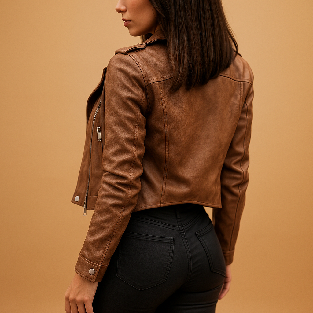 Fitted lightweight jacket for women