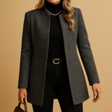 Tailored blazer with an elegant fit for women.