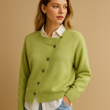 Cashmere wrap cardigan for women.
