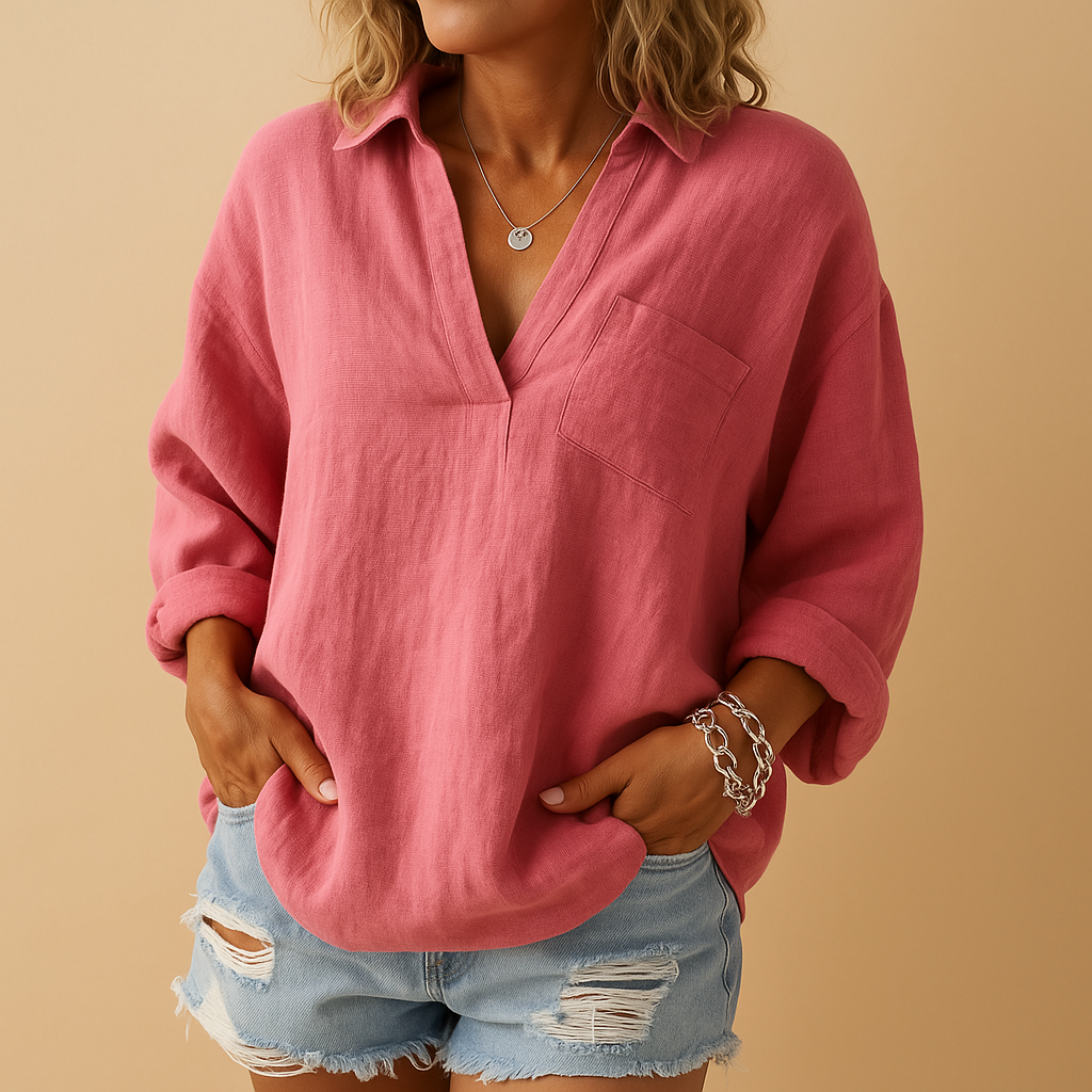 Classic elegant blouse for women