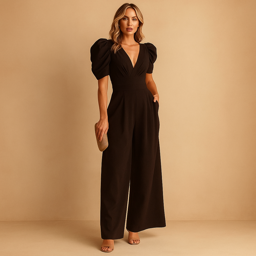 Long elegant jumpsuit for women.