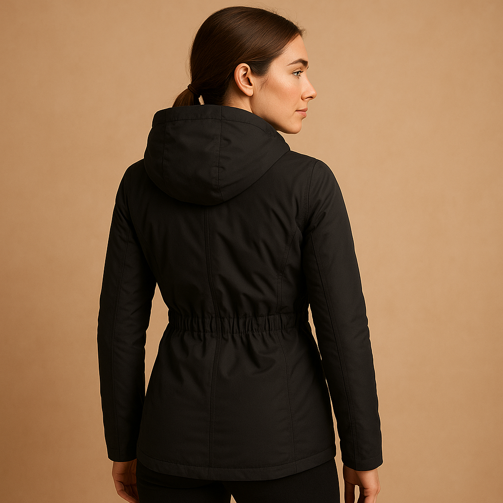Long elegant winter coat for women