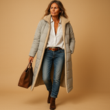 Long winter coat for women