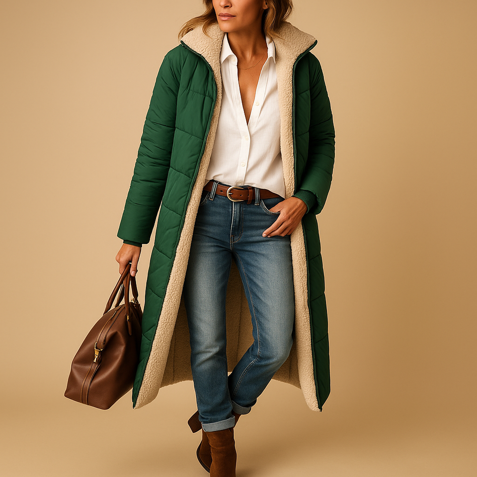 Long winter coat for women