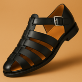 Stylish leather sandals for women with a comfortable fit.