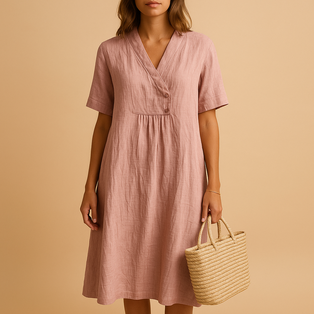 Lightweight breathable summer dress for women.