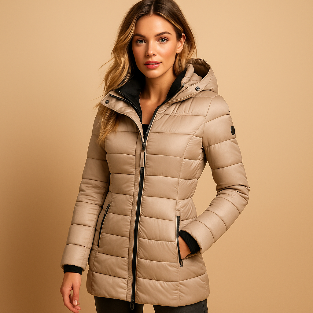 Lightweight quilted jacket for women