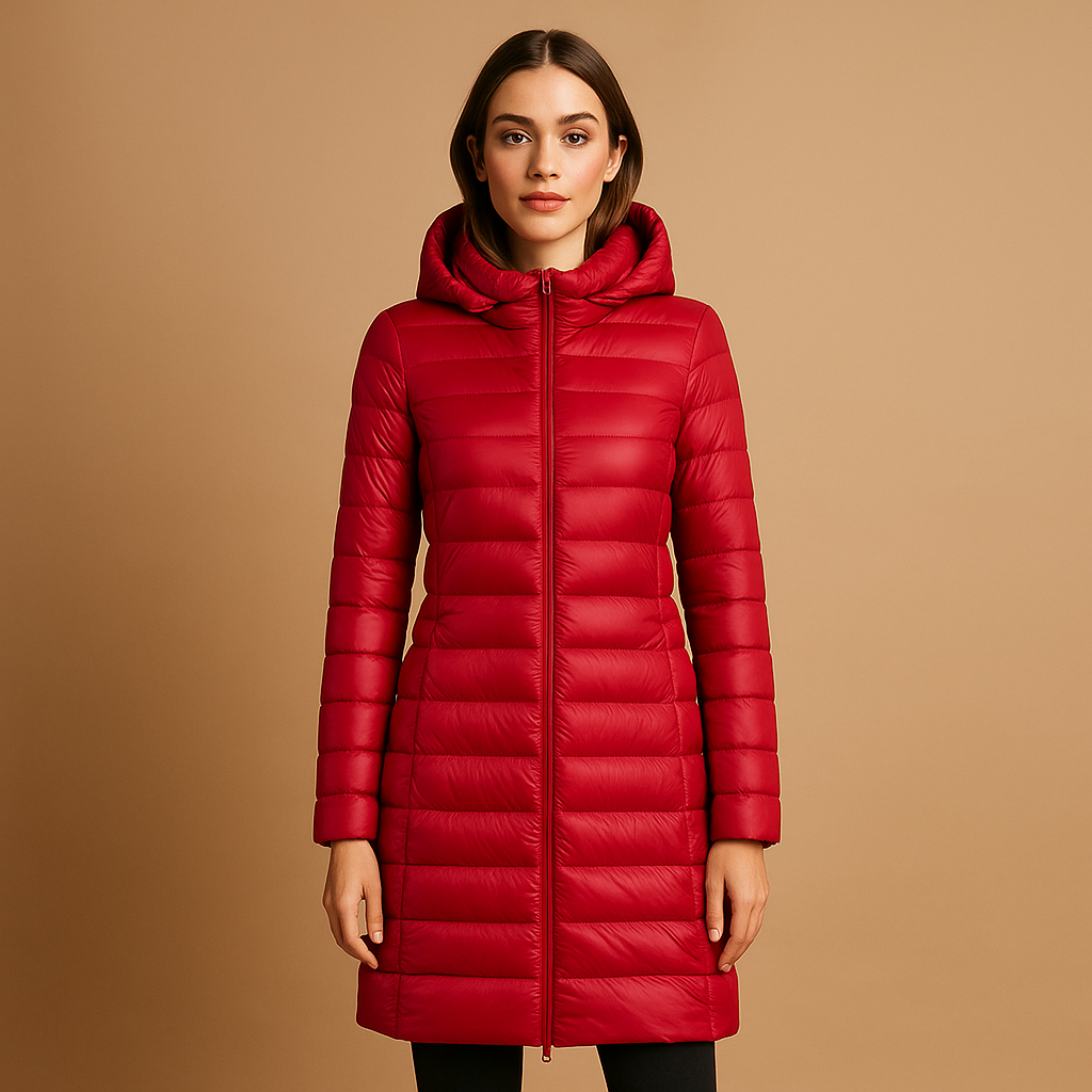 Lightweight quilted jacket for women