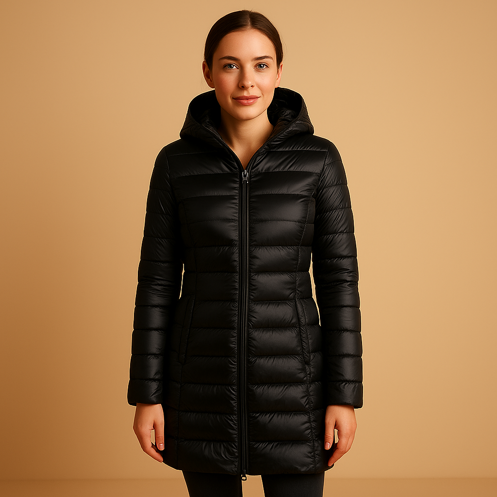 Lightweight quilted jacket for women