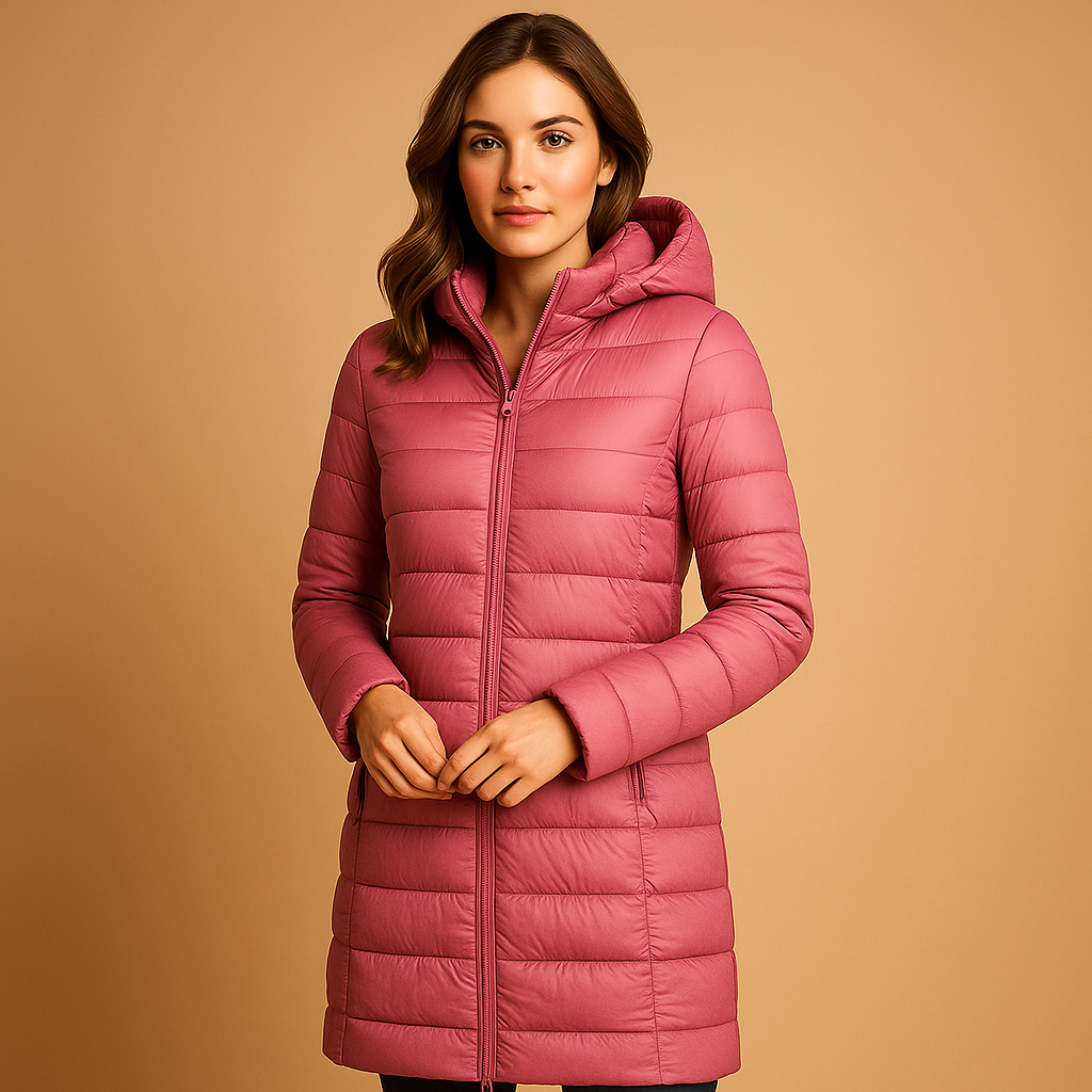Lightweight quilted jacket for women