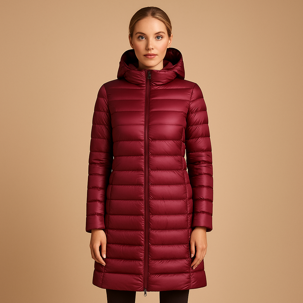 Lightweight quilted jacket for women