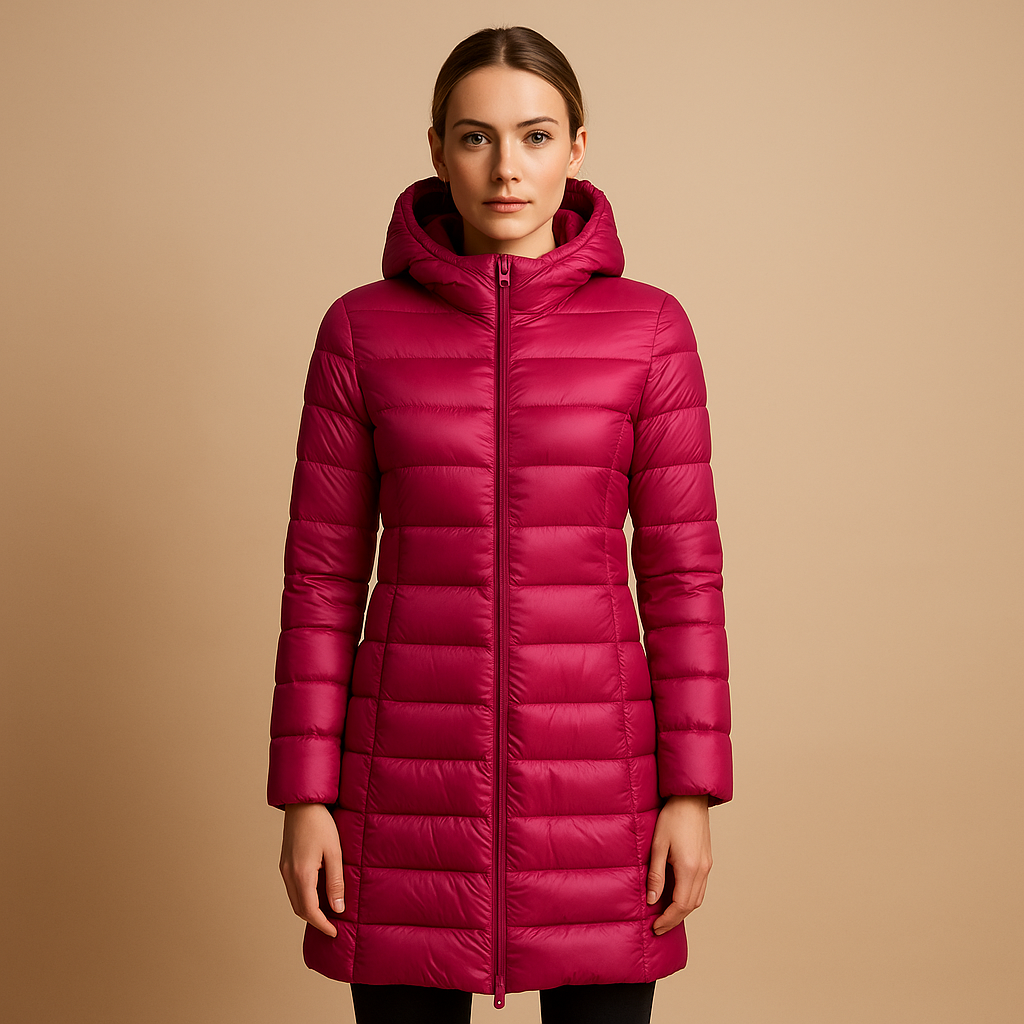 Lightweight quilted jacket for women