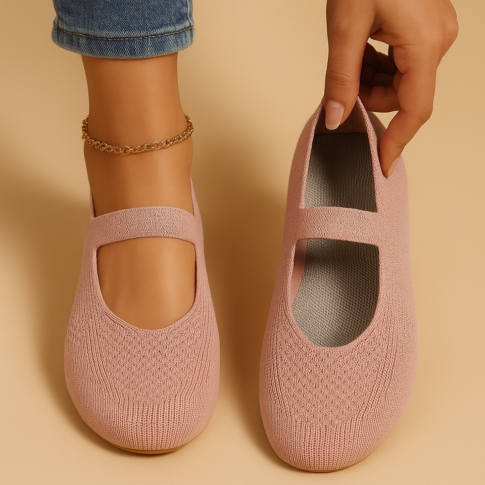Lightweight slip-on shoes for women.