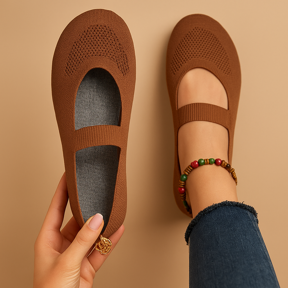 Lightweight slip-on shoes for women.