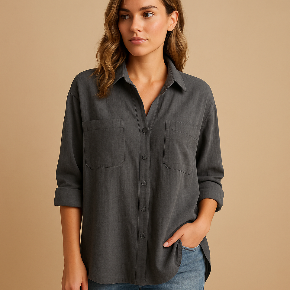 Long-sleeved blouse for women