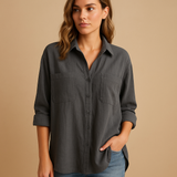 Long-sleeved blouse for women