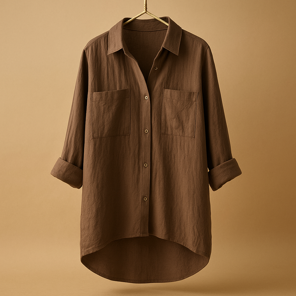 Long-sleeved blouse for women