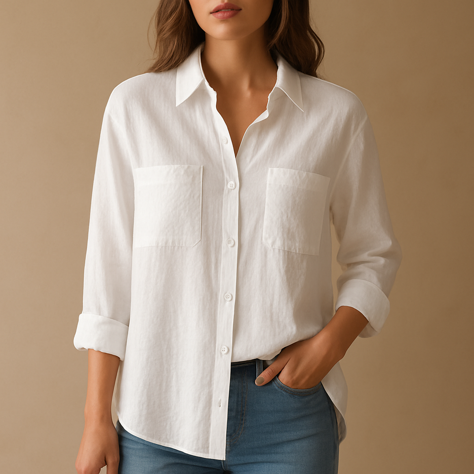 Long-sleeved blouse for women