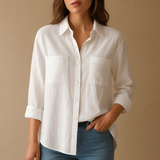 Long-sleeved blouse for women