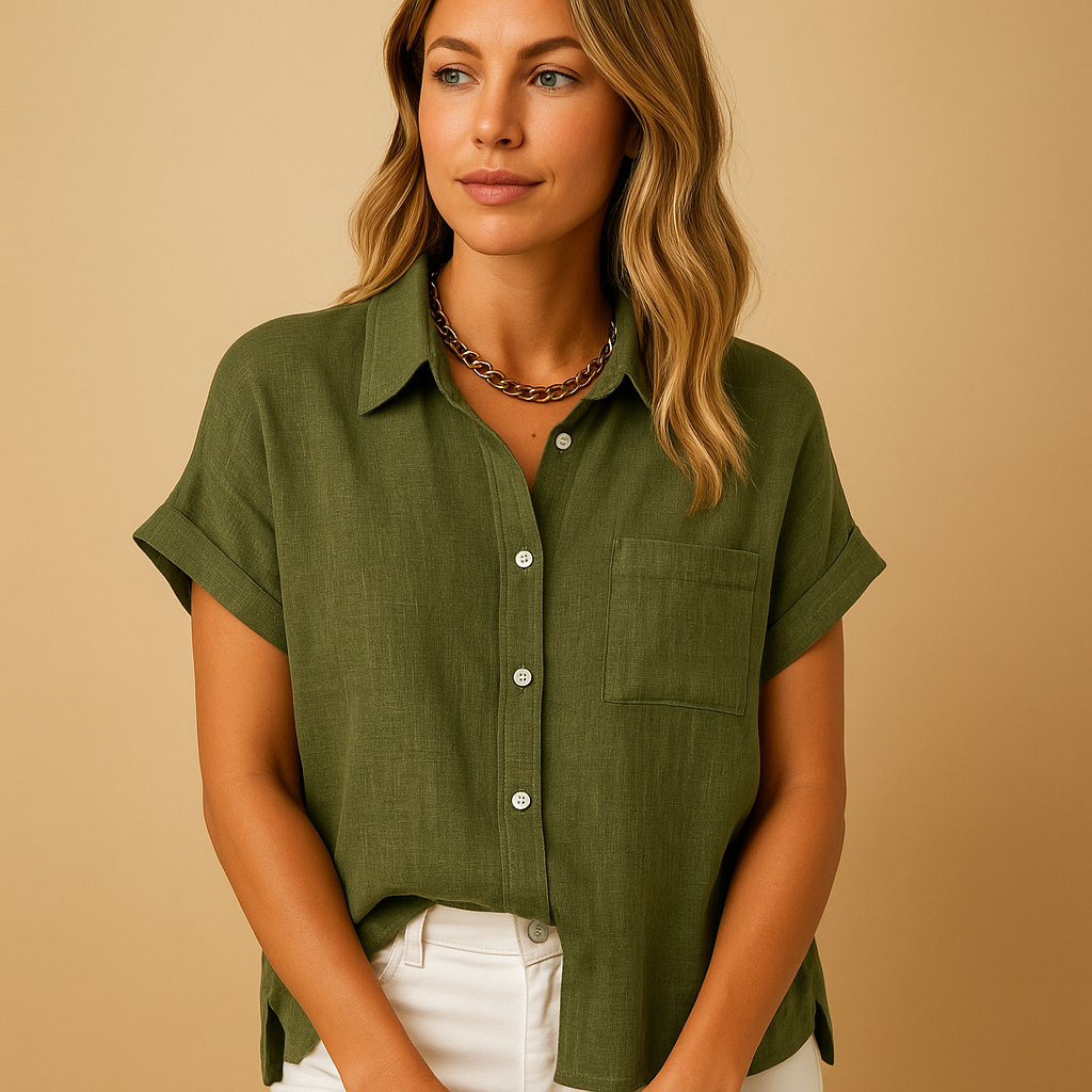 Lightweight summer blouse for women
