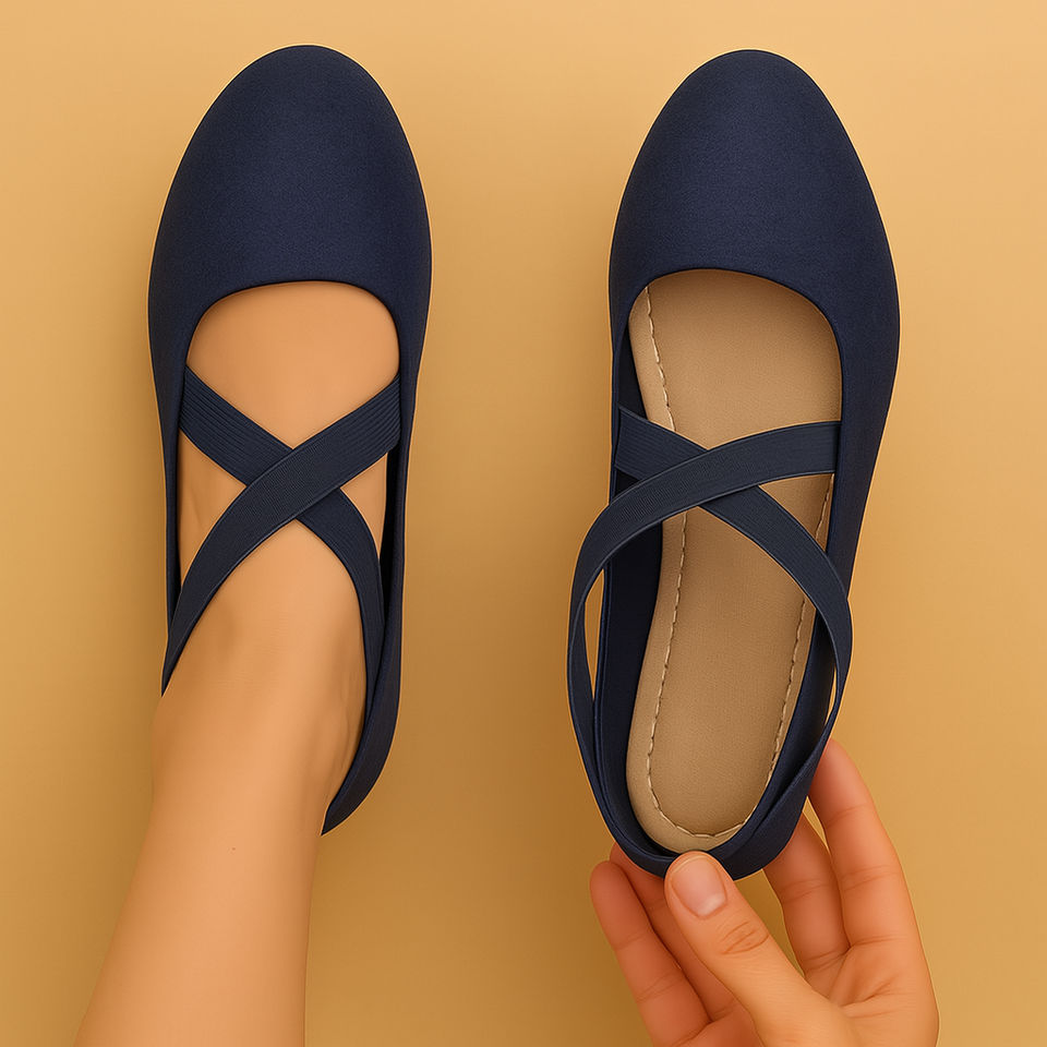 Lightweight wedge heels with decorative studs for women.