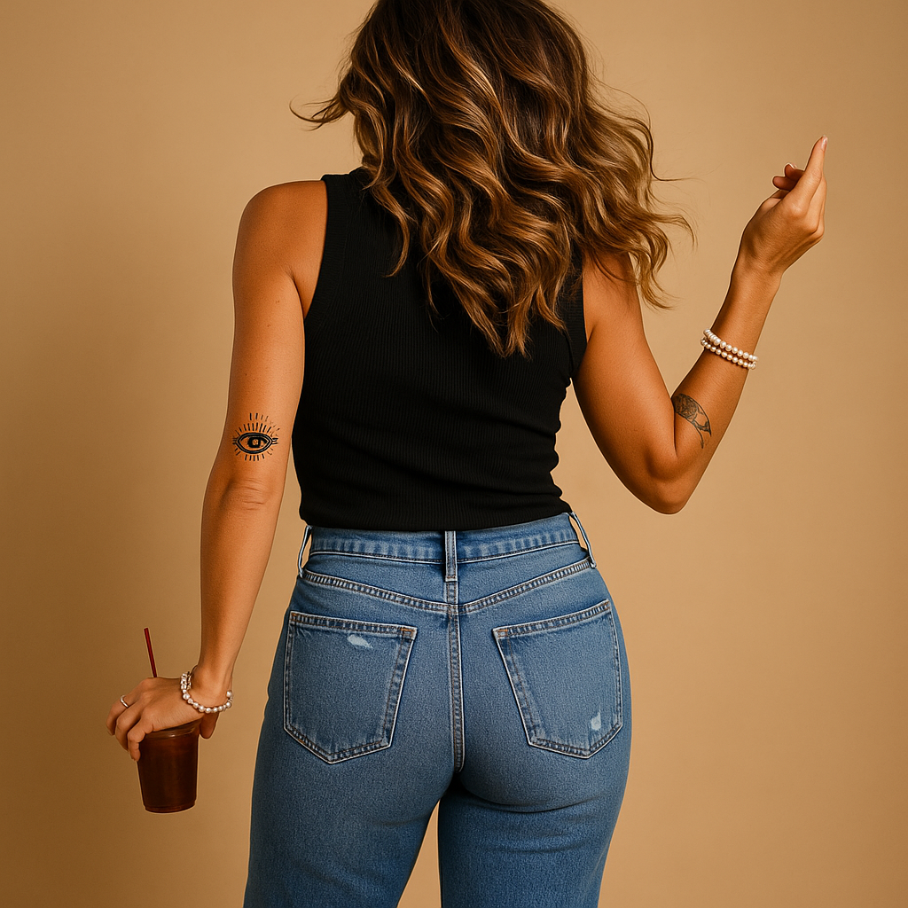 Lightweight tank top with U-neck for women